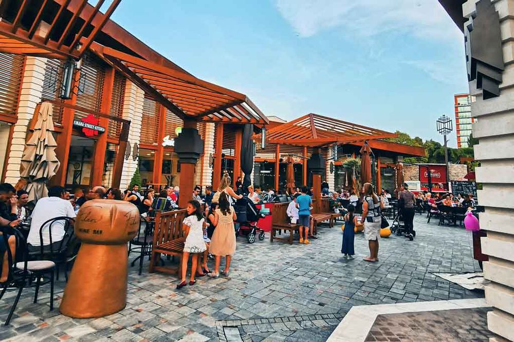 inside tirana castle