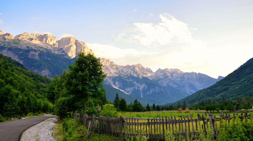 The Albanian Alps view 7