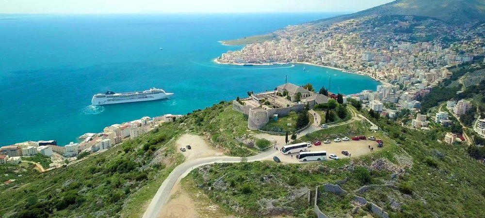 Saranda - Gjirokastra - Butrint 2 Days Tour - "Zogu i Zi" Square, "Asllan Rusi" Sport Palace